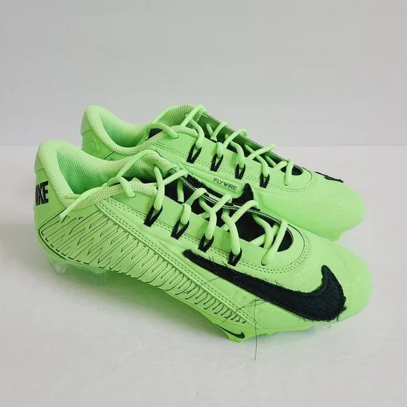 NEW Nike Vapor Edge 360 VC Football Cleats FQ8764-300 Size 8 Lime